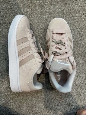 adidas gazelle silver green womens adidas Women's Gazelle Light Brown / Off White